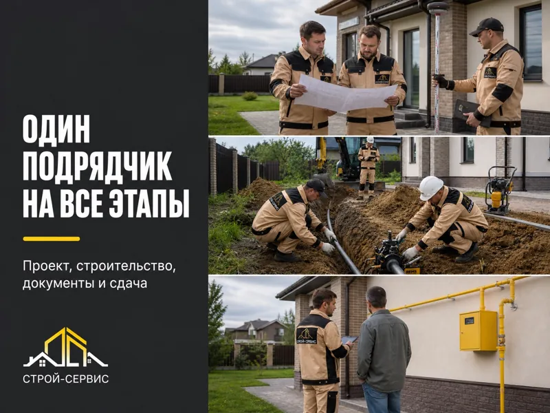 Материал компании о проектировании, строительстве и передаче работ