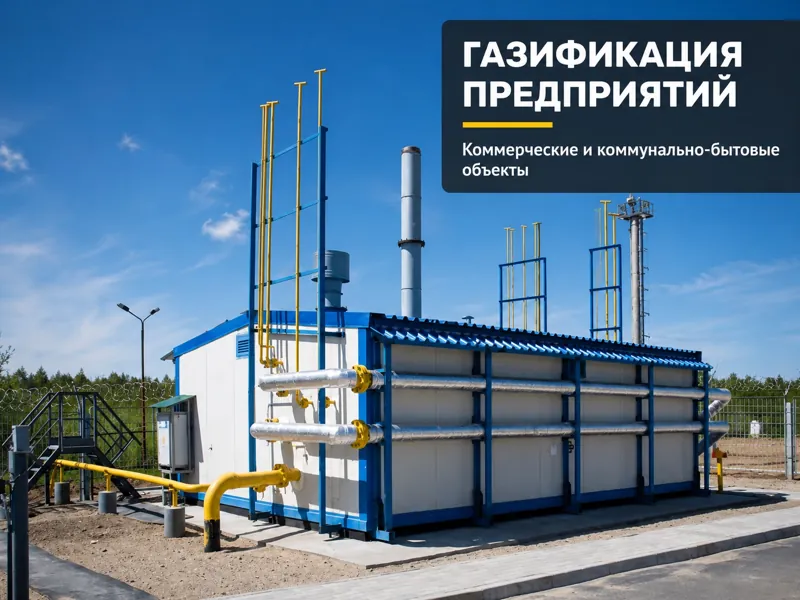 Газоснабжение промышленной котельной